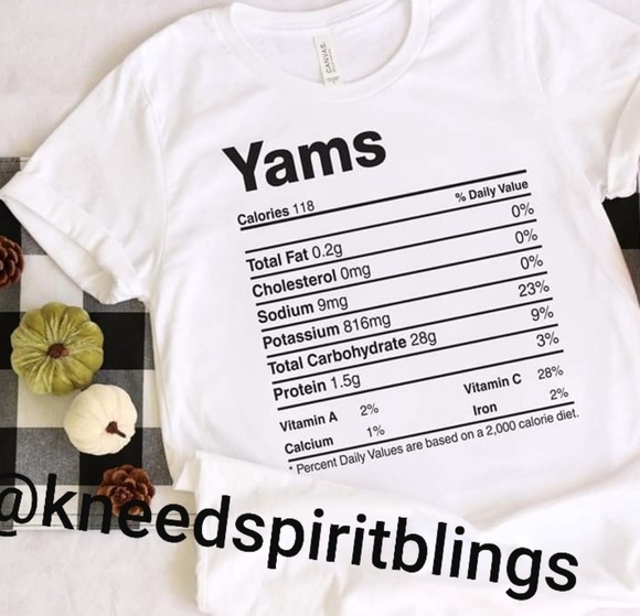 Food Nutritional Facts Tee 1 - Picture 2 of 6